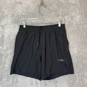 Legends Luka Men's Medium M Black Athletic Shorts Performance Lined Drawstring